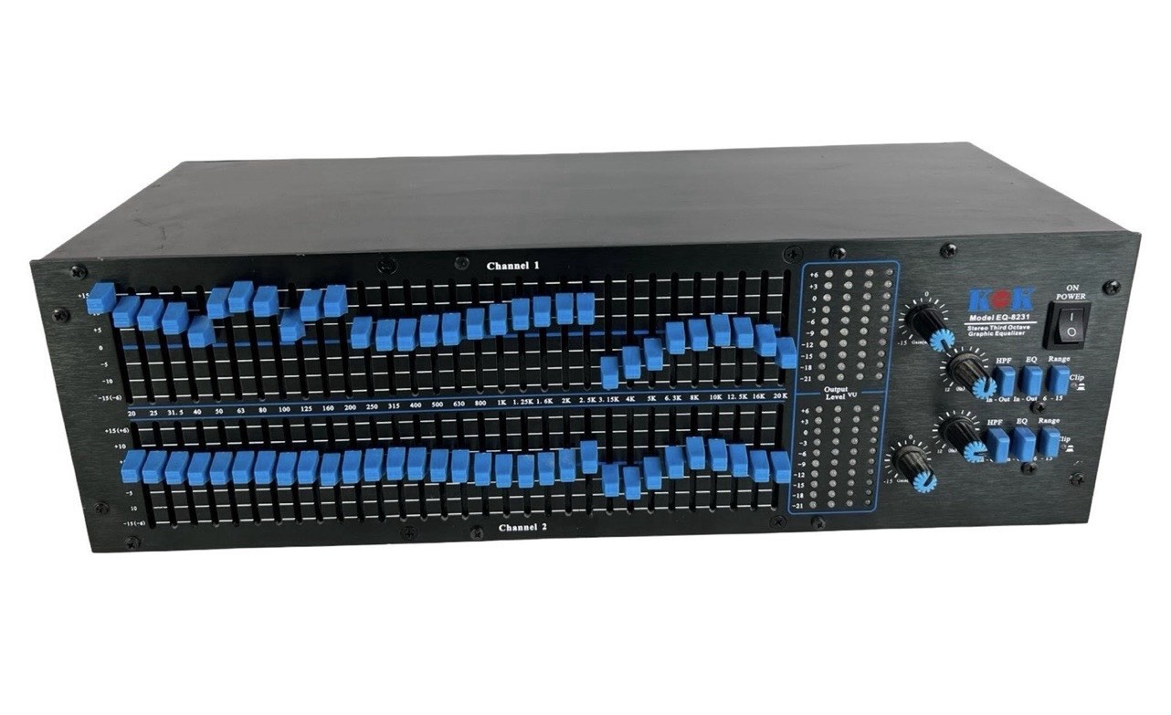 KOK Audio Stereo Graphic Equalizer Model EQ-8231 | eBay