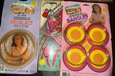 Vtg 80  s Necklace Bangle Watch jewelry NIP Lot