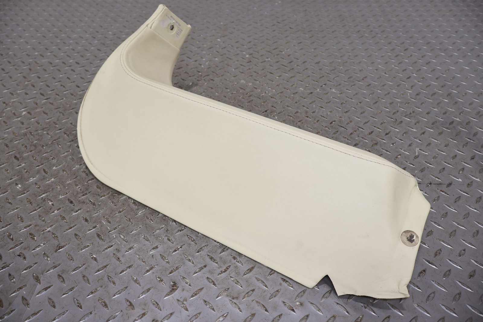 09 Aston Martin V8 Vantage Right RH Interior Kick Trim (Cream Truffle Leather)