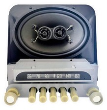 1951-52 Chevrolet Car Amfmbluetooth Reproduction Radio With Built On Speaker 1951-52 Chevrolet Car Amfmbluetooth Reproduction Radio With Built On Speaker