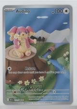 Audino Illustration Rare Pokemon Black Bolt BLK #151 on eBay