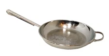 Cuisinarts France 11" Heavy Copper Core Steel Double Handle Saute Pan Skillet