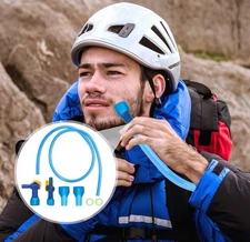 9 Pieces Bite Valve Replacement for Camelbak, Blue Bladder Mouthpiece Accessorie