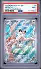 2025 POKEMON PFL EN-PHANTASMAL FLAMES ILLUSTRATION RARE #106 MEOWTH PSA 9