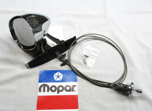 71 72 Charger Rallye Road Runner Satellite GTX driver chrome sport side mirror