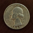 1952 Washington Quarter Silver 25C Circulated Business Strike Coin