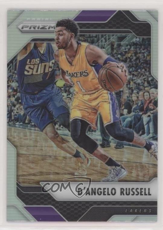 2016-17 Panini Prizm Silver Prizm D'Angelo Russell #132 p5f