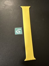 Apple Watch Silicone Solo Loop 44mm 42/45/49 Genuine Ginger Yellow Size 11