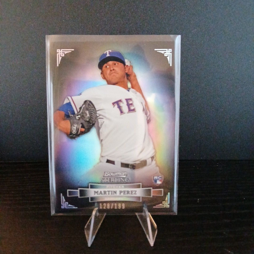 2012 Bowman Sterling - Martin Perez #18 Refractor /199 (RC)