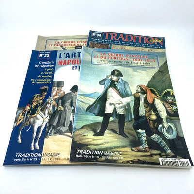 Assorted Historical Magazines - French Translations - Paperback Set M3667