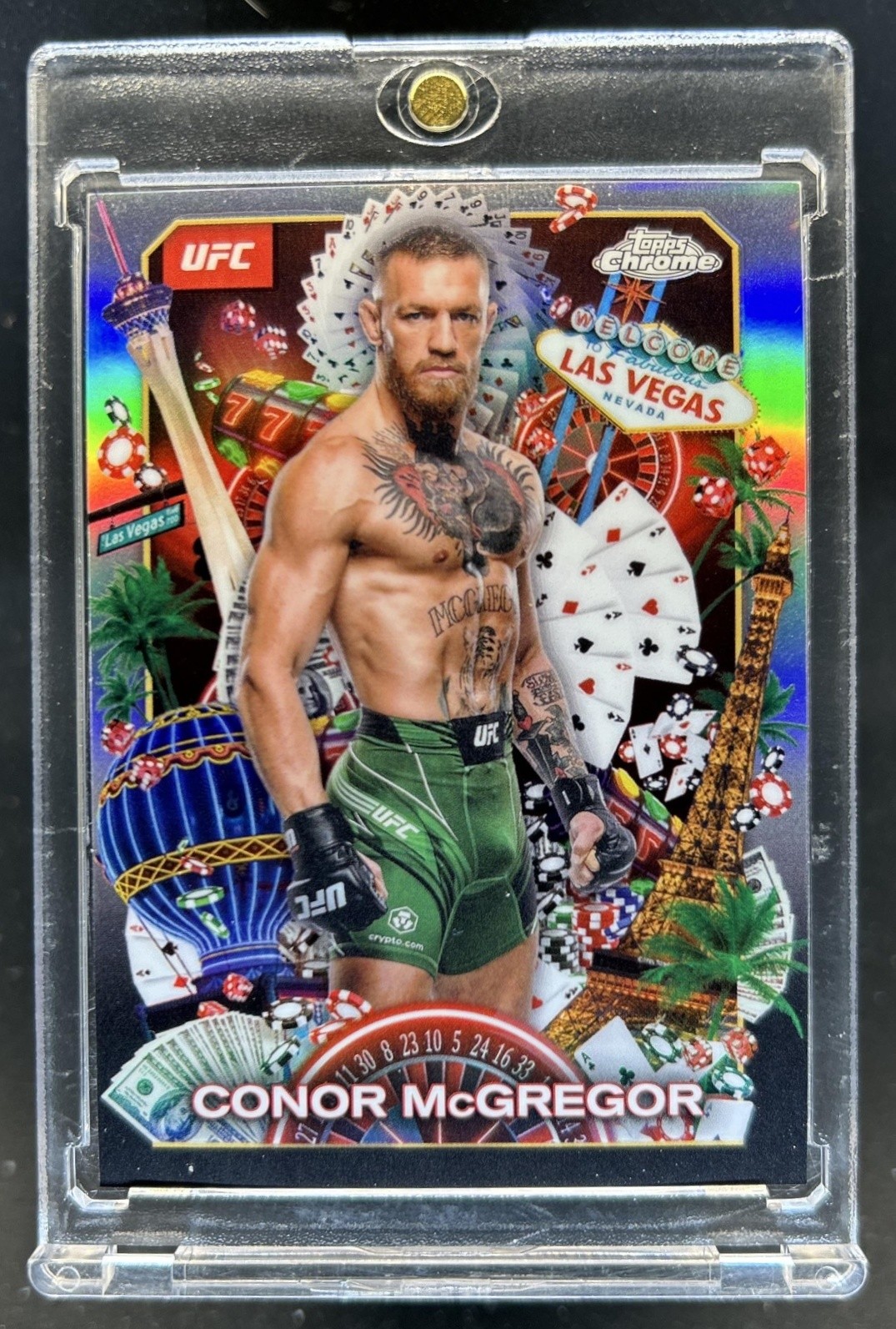 2025 Topps UFC Chrome Conor McGregor Titans #TNS-2