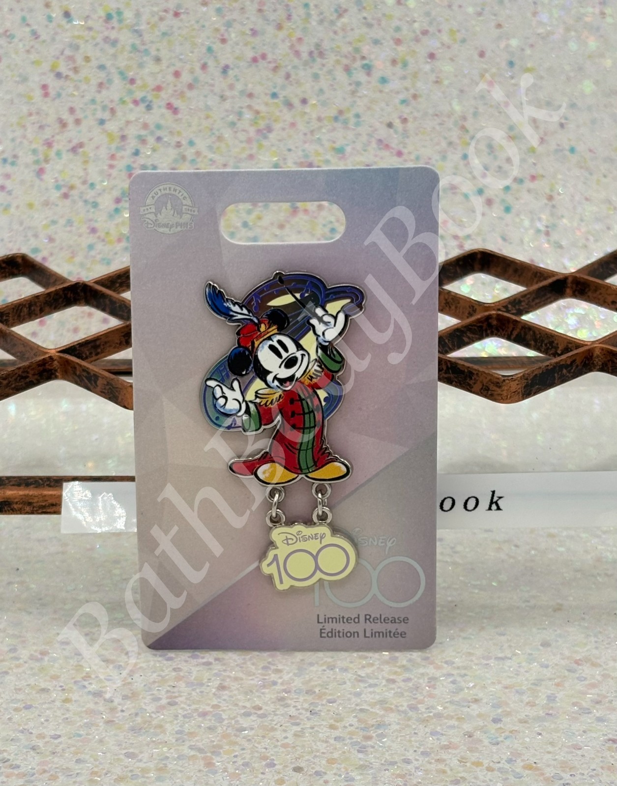 Disney 100 Mickey Mouse Band Leader Pin New