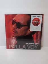 Marc Anthony Pa'lla Voy Exclusive Limited Edition White Colored Vinyl LP Sealed