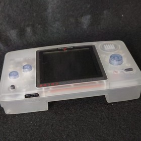 SNK NEOGEO POCKET Color Clear Console W/Manual and Box set, Working, Japan