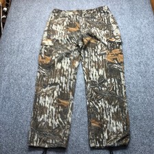 Liberty Realtree Camo Cargo Pants Mens Large Regular Ripstop Hunting Outdoor