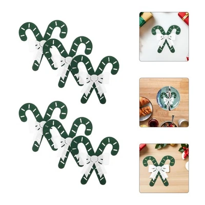 12 Pcs Christmas Flatware Holders Holiday Pouch Napkin and - Image 1 of 4