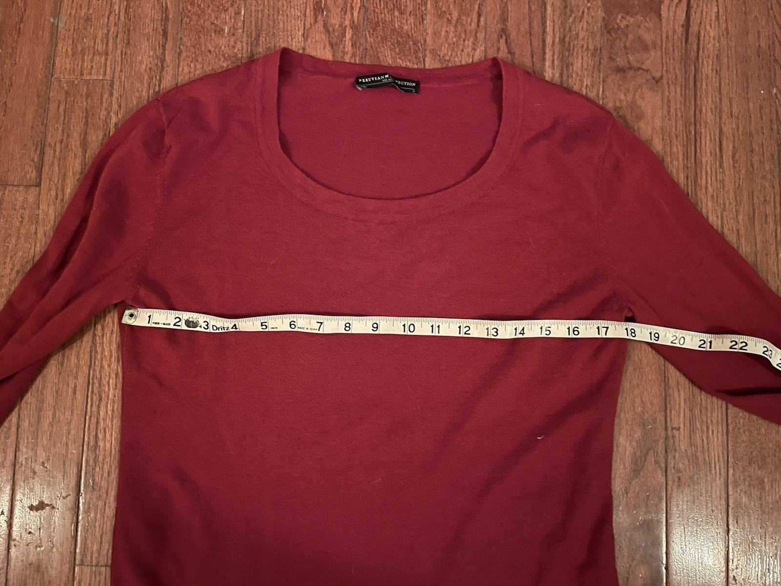 Peruvian Connection Rounded Neck Burnt Orange Lon… - image 5