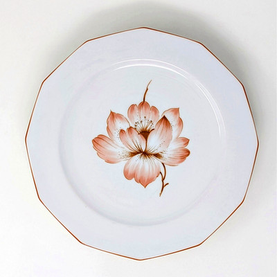 Antique Winterling Kirchenlomitz Bavaria Porcelain Dinner Plate 9.5'' Set of 10