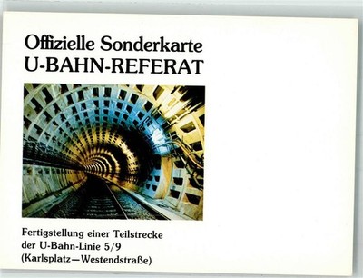 39838435 - 8000 Munich Metro Unit Section Line 5-9 Special Map Location