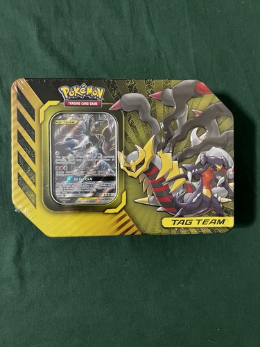 Pokémon Garchomp & Giratina GX Tag Team Tin Power Par G1N