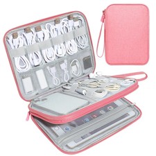 Electronics Organizer Travel, Travel Cord Organizer Case, Compact Electronics...