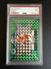 2024 Panini Mosiac #271 Bo Nix (RC) Green Mosiac Rookie Card PSA 9 Broncos