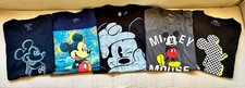 Mickey Mouse Disney 5-pc Lot Large Graphic Vintage Style T-Shirt Short Sleeve