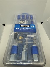 Hart 20 Piece Air Compressor Accessories Kit with Storage Case NEW
