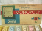 Vintage 1961 Original Monopoly Board Game Parker Brothers, Classic ~ Complete.