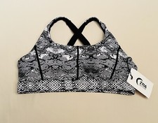 Zyia Cobra Metallic Light n Tight Adjustable Bra Size XXL NWT