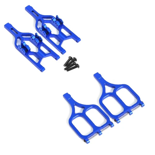 Para 1/10 RC Traxxas T-maxx 3.3/E-maxx Suspensión Brazos A Delantero Trasero Superior Inferior - Imagen 32 de 36