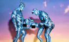 Female, Two Males, Possessed - Sculpture and Tabletop Decoration Statue
