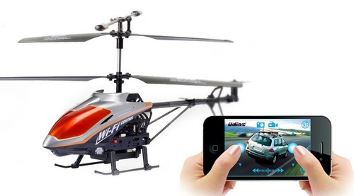 RC U15W Koaxial Hubschrauber WiFi iPhone - iPad gesteuert Helikopter Helicopter - Bild 2 von 4
