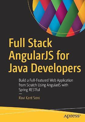 Full Stack AngularJS for Java Developers - 9781484231975