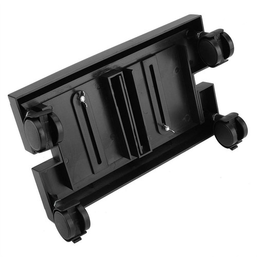 PC Case desktop CPU Stand computer tower Rolling Wheels Width Adjustable - Afbeelding 11 van 12