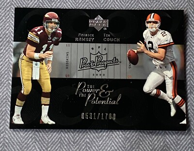 2003 Pros & Prospects The Power Potential /1700 Patrick Ramsey Tim Couch #PP-3