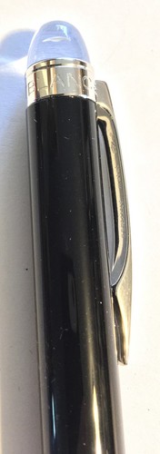 ¿EXCELENTE De colección? Bolígrafo Montblanc Starwalker Midnight negro probado funciona - Imagen 4 de 23