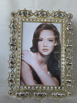 Ciel Collectables Monika Picture Frame. Hand Set Swarovski