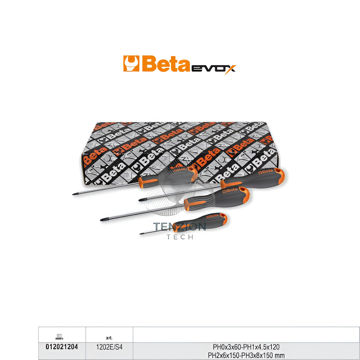 Beta 1202E/S4 Set 4 Giraviti Evox Phillips | Indispensabile nel Kit