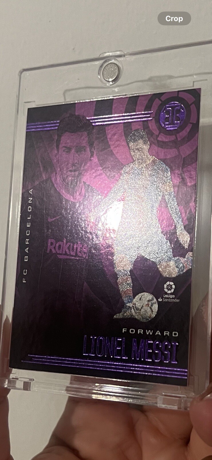 Lionel Messi Rare Purple Stars Prizm FC BARCELONA  view 3