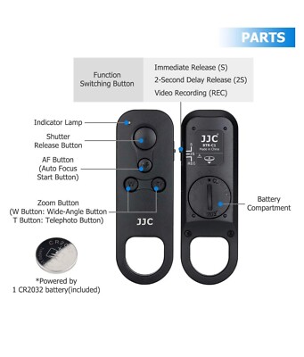 Bluetooth Wireless Remote Shutter Release for Canon EOS R R3 R5