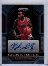 2022-23 Panini Prizm - Signatures #SIG-BJA B.J. Armstrong (AU)