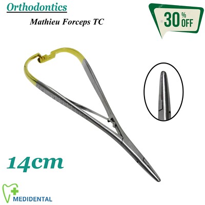 Set De 4 Instruments Chirurgicaux TK Plus - Porte-aiguille Mathieu En Acier Inoxydable