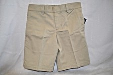 U PICK FRENCH Toast Khaki SHORTS Uniform BOY SZ 5 - 8 Short SCHOOL New Pockets