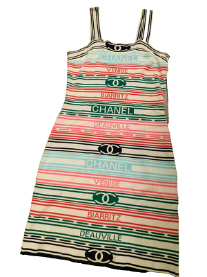 CHANEL シャネル ニット DEAUVILLE BIARRITZ VENISE ココマーク CHANEL - CHANEL シャネル ニット DEAUVILLE BIARRITZ VENISE ココ