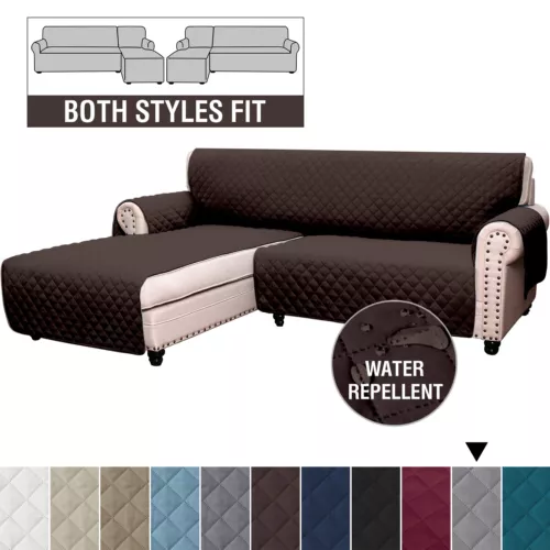 Eck Schlafsofa Bezug Wende Schnitt Chaiselongue Wasserdicht Schutz L Form - Bild 22 von 134
