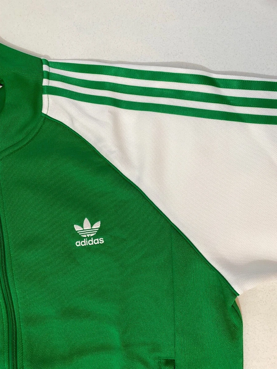 Adidas Originals Adicolor Classics+ Superstar Track Jacket Green White Size  L | eBay