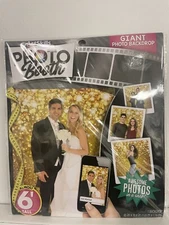 Artskills  6' Tall Gold Photo Booth Giant Photo Booth Backdrop
