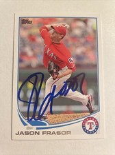2013 Topps Baseball Jason Frasor Autographed Card #US121 CB114