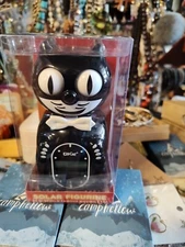 Solar Kit-Cat Digital Alarm Klock – Classic Black